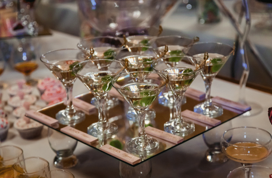 5 Creative Ways to Style Your Event with Bar Hire and Glassware Hire