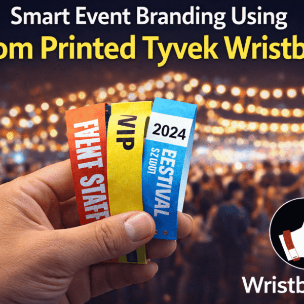 Smart Event Branding Using Custom Printed Tyvek Wristbands