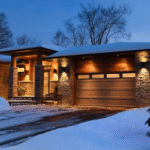 The Right New Garage Door Keeps A De Pere Winter Out Of The House