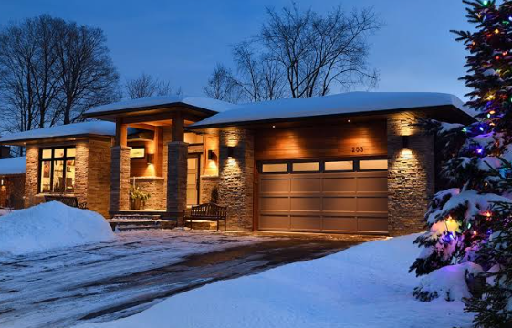 The Right New Garage Door Keeps A De Pere Winter Out Of The House