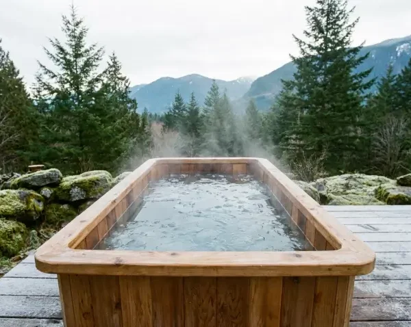 Pairing Heat and a Cold Plunge for Contrast Therapy in a Small Space