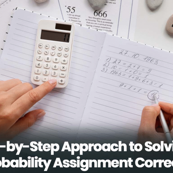 Step-by-Step Approach to Solving a Probability Assignment Correctly